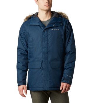 Columbia Jas Heren, Penns Creek II Parka Donkerblauw, 51IFENCHX